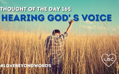 Day 165 Hearing God’s Voice