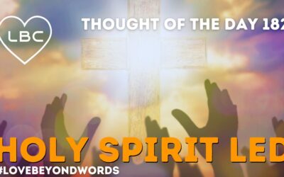 Day 182 Holy Spirit Led