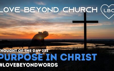 Day 232 Purpose in Christ