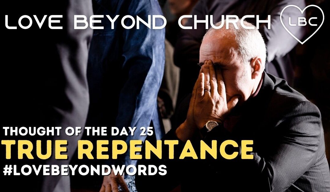 Day 25 True Repentance
