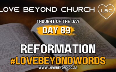 Day 89 Reformation