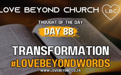 Day 88 Transformation