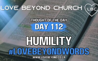 Day 112 Humility