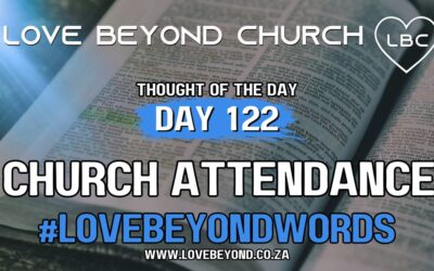 Day 122 Church Attendance