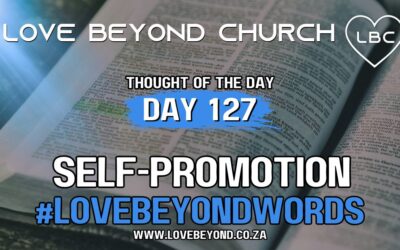 Day 127 Self-promotion