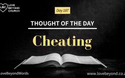 Day 187 Cheating