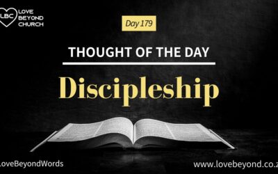 Day 179 Discipleship