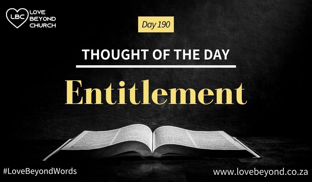 Day 190 Entitlement