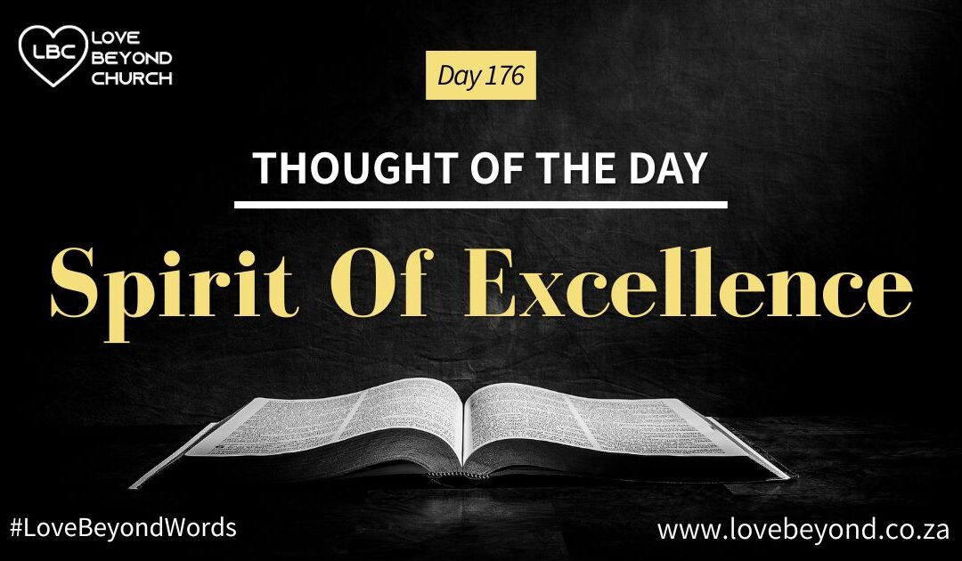 Day 176 Spirit Of Excellence