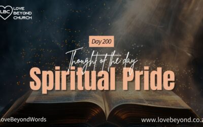 Day 200 Spiritual Pride