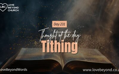 Day 231 Tithing