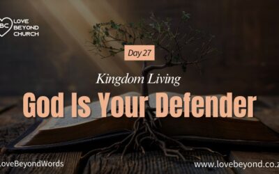 Day 27 God Is Your Defender