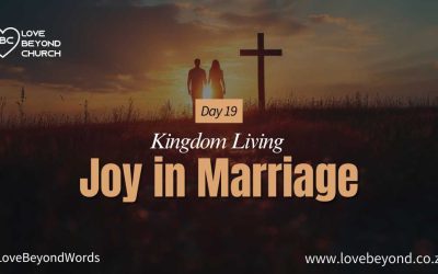 Day 19: Joy in Marriage