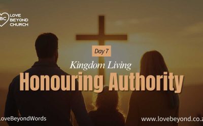 Day 7: Honouring Authority