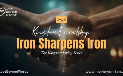 Day 6: Iron Sharpens Iron