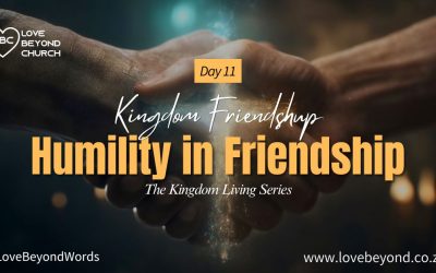 Day 11: Humility in Friendship