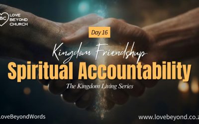 Day 16: Spiritual Accountability