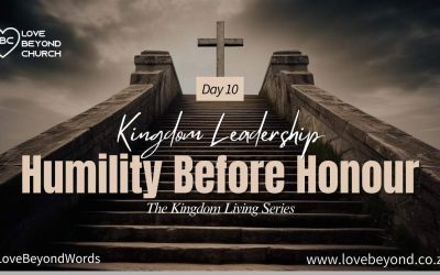 Day 10: Humility Before Honour