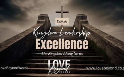 Day 26: Excellence