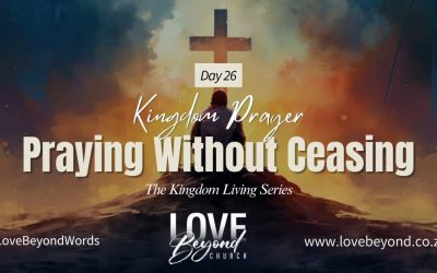 Day 26: Praying Without Ceasing